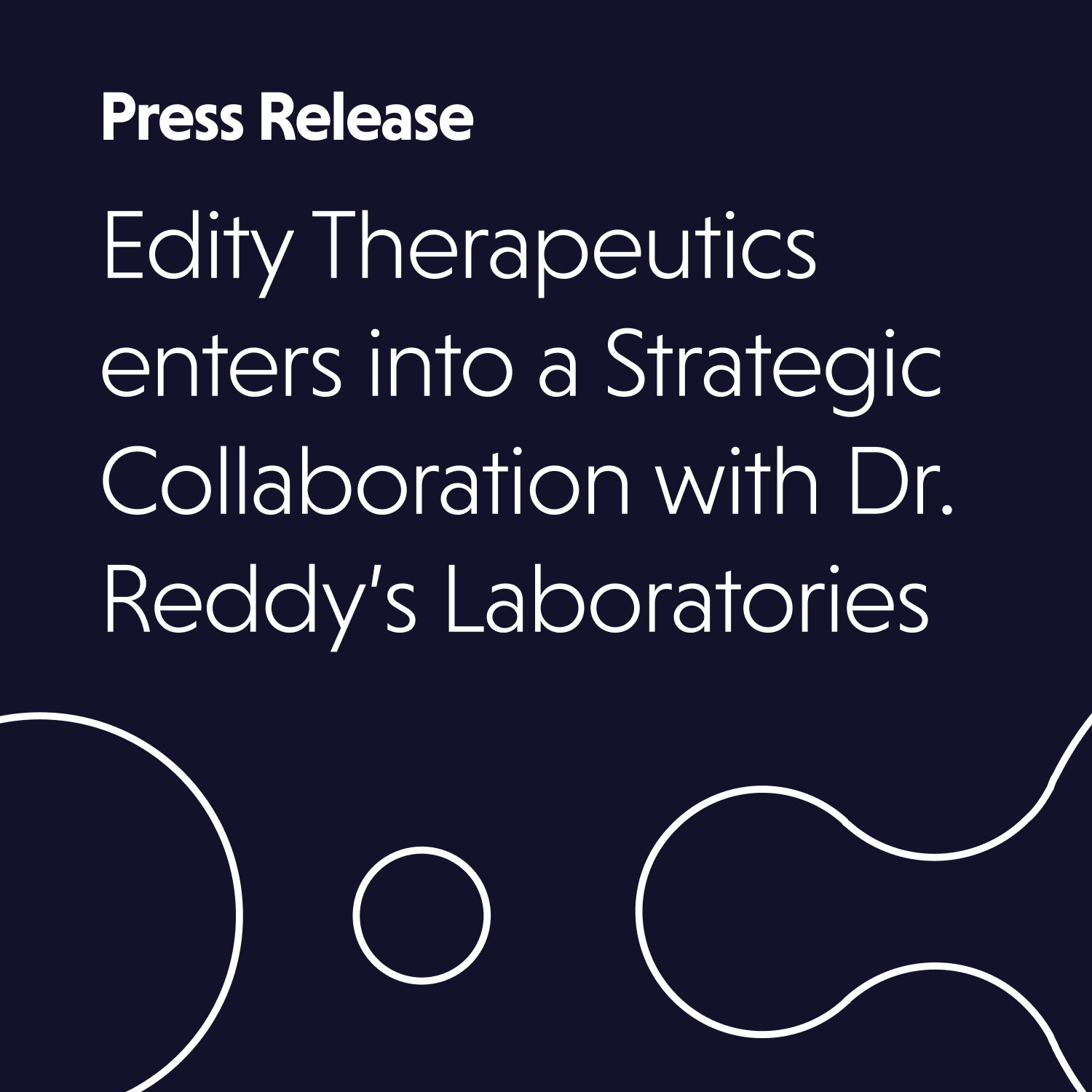 Strategic Collaboration <br> with Dr. Reddy’s <br> Laboratories